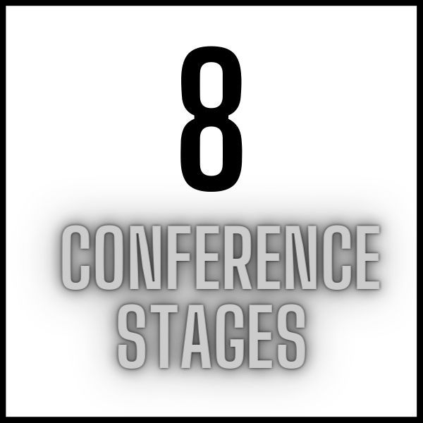 8 Conference Stages at Sydney Build